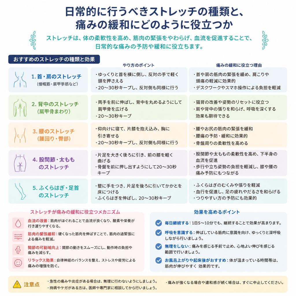 ストレッチの重要性