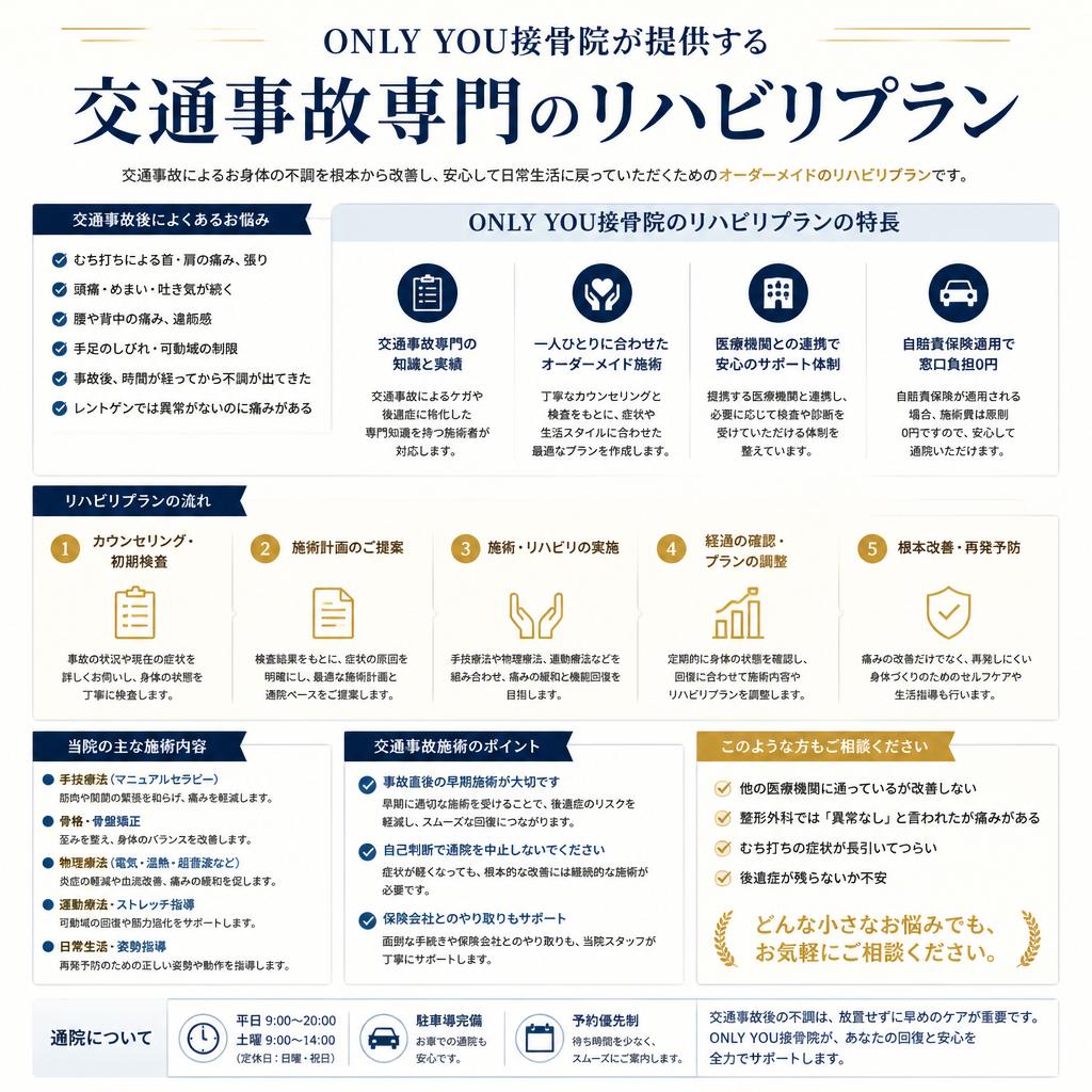 専門的なリハビリプラン