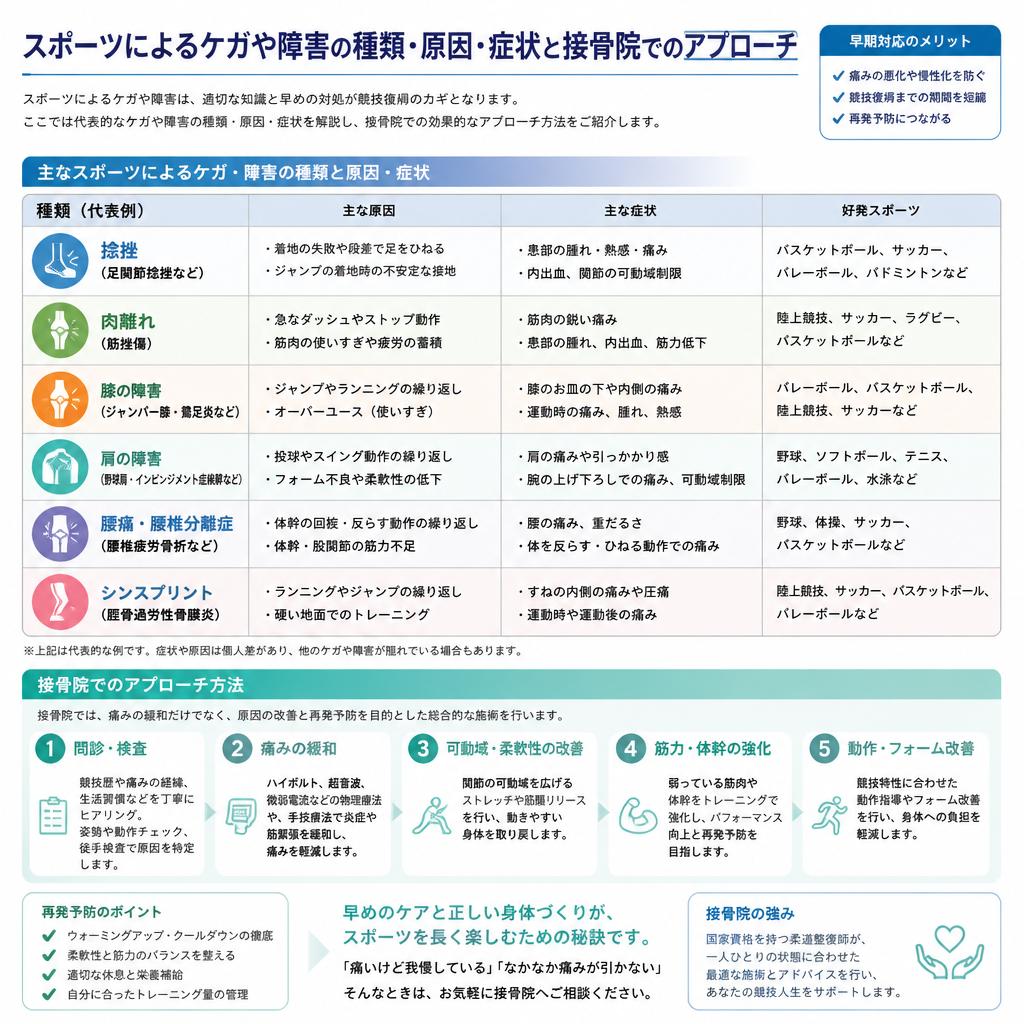 2. スポーツ障害とは？