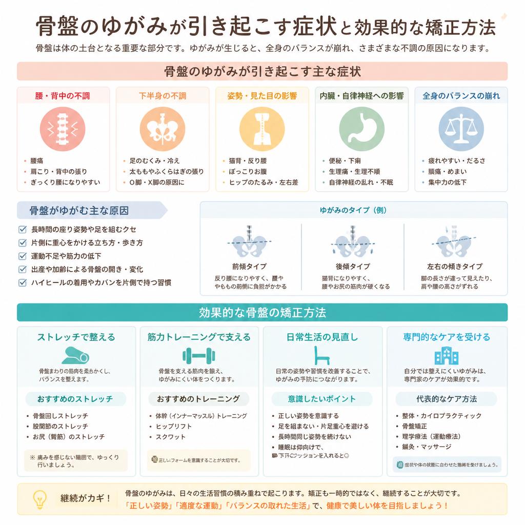 骨盤矯正の重要性