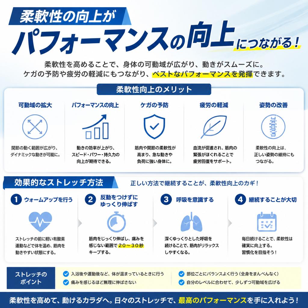 ストレッチの重要性