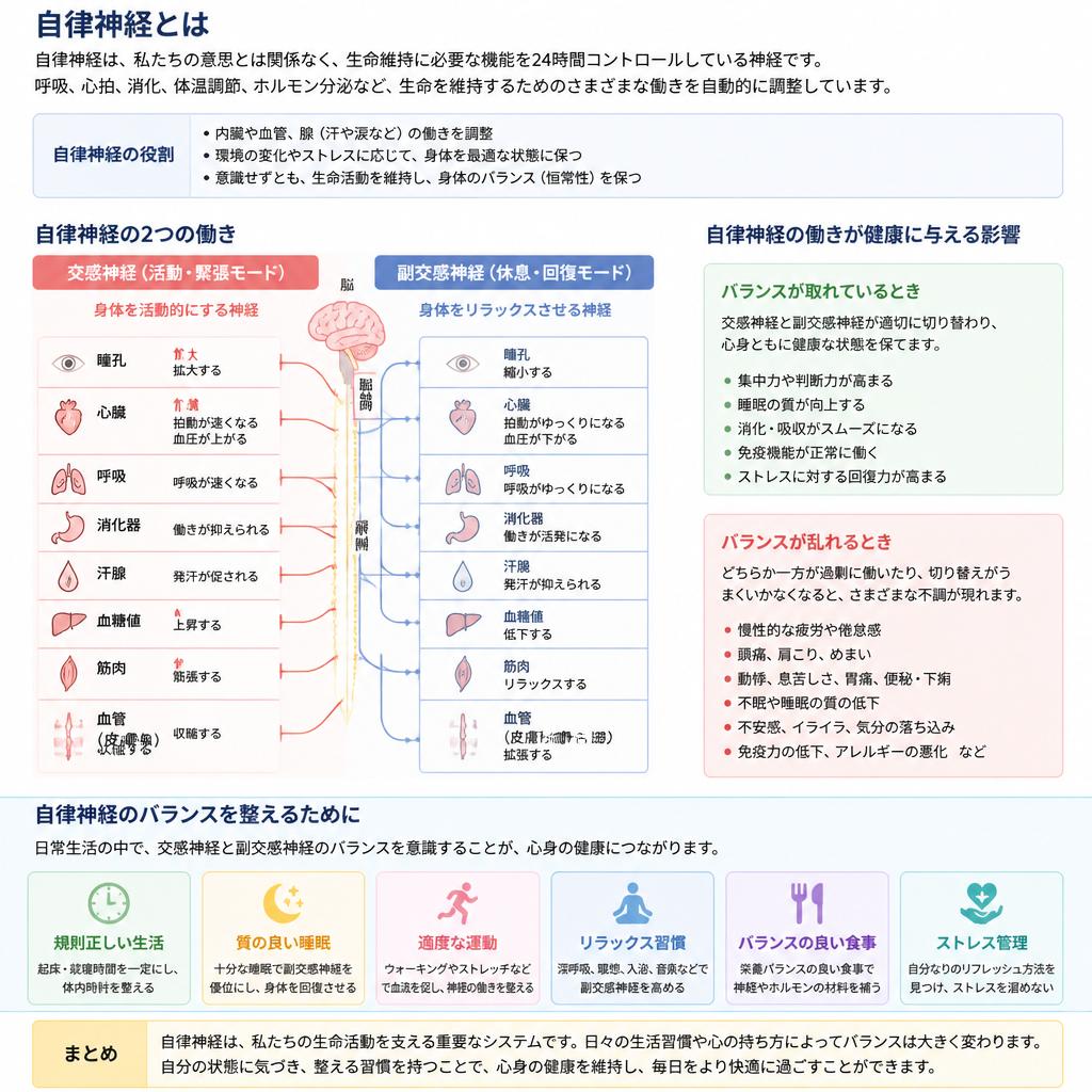 自律神経とは？