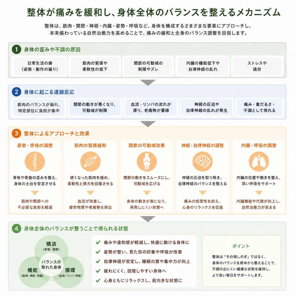 2. 痛み緩和のメカニズム