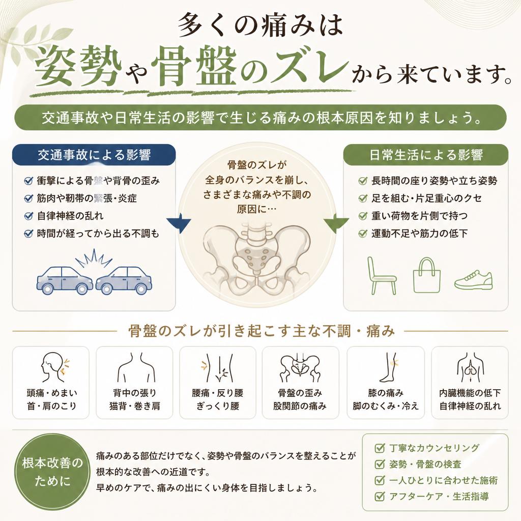 痛みの原因を探る