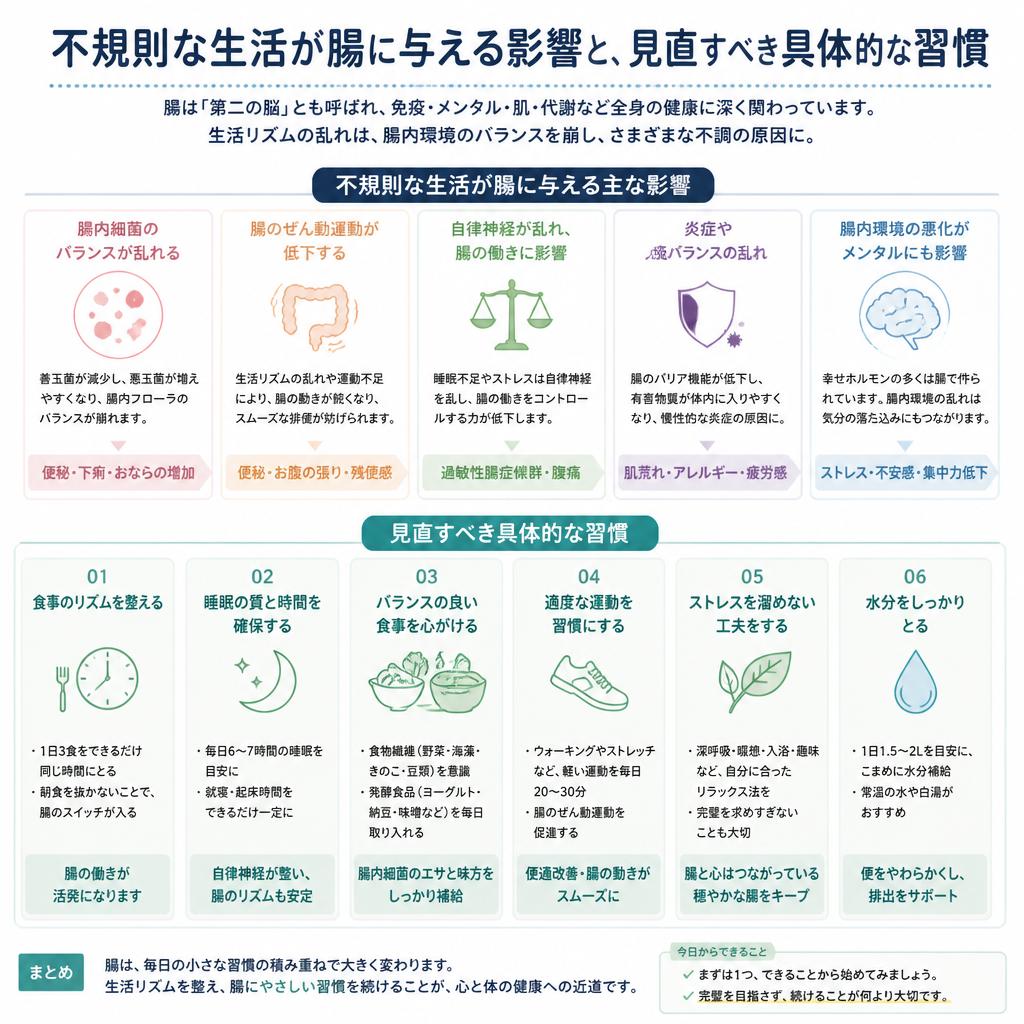 生活習慣の見直し