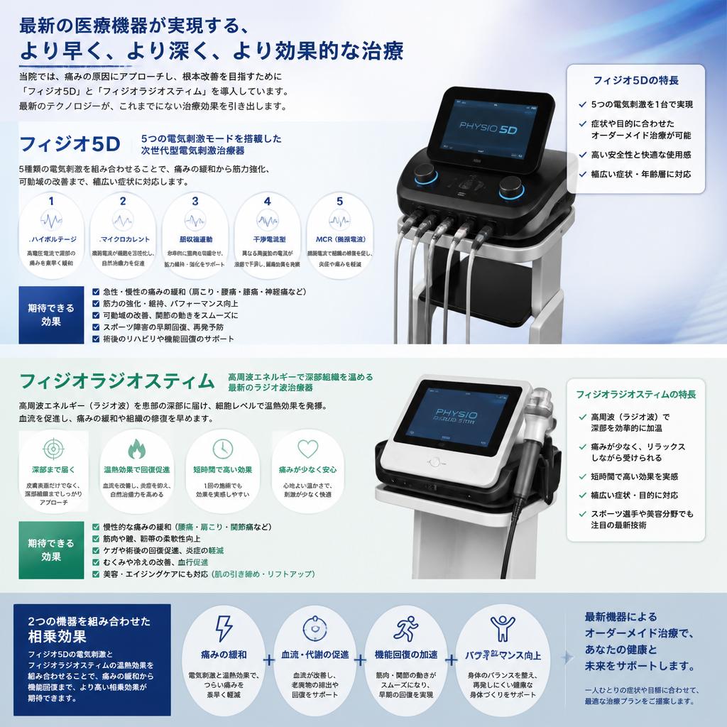 最新医療機器のご紹介